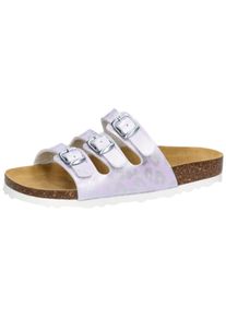 Pantolette Lico "Pantolette Bioline Kids", M&auml;dchen, Gr. 40, lila, Synthetik, Schuhe Pantolette