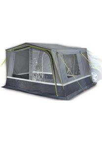 Buszelt High Peak "Tramp 2.0", gr&uuml;n (hellgrau, dunkelgrau, lime), Zelte, B/H/L: 340cm x 210cm x 320cm, Buszelt, B:340cm H:210cm L:320cm