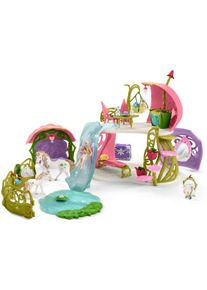Spielwelt Schleich "BAYALA, Glitzerndes Bl&uuml;tenhaus (42445)", bunt, Spielfigurenwelten, Kinder, Kunststoff, Spielwelt