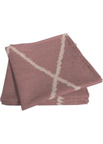 Stoffserviette Adam "Casket Valdelana Light" Gr. 1, rot (kirsche), B:30cm L:30cm, Obermaterial: 100% Baumwolle, Servietten, Stoffserviette