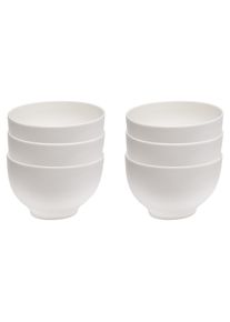 Schale "M&uuml;slischalen Basic White 750 ml 6er Set wei&szlig;", wei&szlig;, VIVO VILLEROY & BOCH GROUP, Sch&uuml;sseln, Schale
