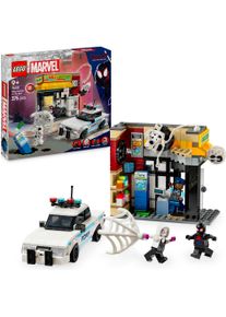 Konstruktionsspielsteine Lego "Spider-Verse: Miles Morales vs. Spot (76311), Lego Super Heroes", bunt, Spielbausteine, Kinder, Kunststoff, Konstruktionsspielsteine, Made in Europe