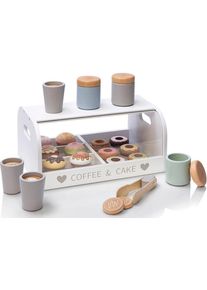 Kaufladensortiment Musterkind "Coffe & Cake Box, Vanilla", bunt, Kaufladensortimente, Kinder, Holz, Kaufladensortiment