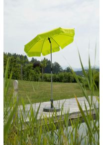 Sonnenschirm Schneider Schirme "Locarno", gr&uuml;n, Obermaterial: 100% Polyester, Standschirme, Sonnenschirm, ohne Schirmst&auml;nder
