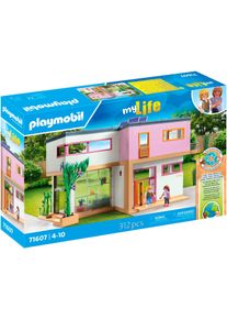 Konstruktions-Spielset Playmobil "Wohnhaus mit Wintergarten (71607), myLife", bunt, Spielbausteine, Kinder, Kunststoff, Konstruktions-Spielset, Made in Germany