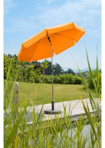 Sonnenschirm Schneider Schirme "Locarno", orange, Obermaterial: 100% Polyester, Standschirme, Sonnenschirm, abknickbar, ohne Schirmst&auml;nder