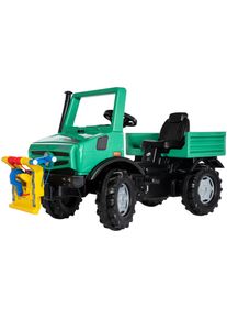 Tretfahrzeug Rolly Toys "rollyUnimog Forst", gr&uuml;n, Tretfahrzeuge, KinderB:130cm H:73cm T:54cm, Tretfahrzeug, inkl. Seilwinde, B:130cm H:73cm T:54cm