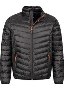 Steppjacke LPO "GILMOUR MELVILLE VII MEN", Herren, Gr. XL (54), schwarz, Web, 100% Polyester, bequem h&uuml;ftbedeckend, mit innenliegendem Gummizug, Jacken Steppjacke, auch in Gro&szlig;en Gr&ouml;&szlig;en erh&auml;ltlich