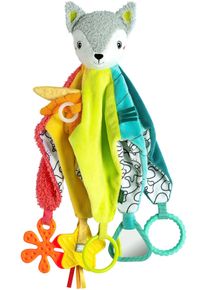 babyFEHN Schmusetuch FEHN "DoBabyDoo, Fuchs Deluxe", Baby, bunt, Frottee, Softvelour, Schnuffelt&uuml;cher Schmusetuch, mit Befestigungsring f&uuml;r Schnuller