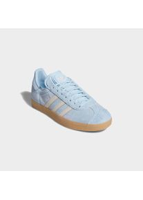 Sneaker adidas originals "GAZELLE", Damen, Gr. 36, clear sky, cream wei&szlig;, gum 3, Leder, Schuhe Sneaker, Topseller