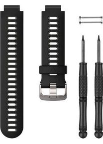 Garmin Smartwatch-Armband "Schwarzes/Graues Uhrenarmband", schwarz, Uhrenarmb&auml;nder, Smartwatch-Armband