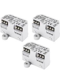 homematic IP Smart-Home-Steuerelement "Rollladenaktor - Unterputz 3er Set", wei&szlig;, B:5,4cm H:3,3cm T:4,1cm, Smart-Home-Stationen, Smart-Home-Steuerelement