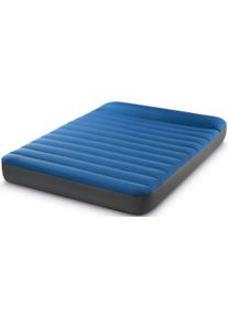 Luftbett Intex "Camping-Matratze Truaire Dura-Beam mit USB150 Pumpe" Gr. 137, blau (blau, anthrazit), Luftbetten, B/H/L: 137cm x 22cm x 191cm, Polyurethan, Luftbett, mit Aufbewahrungs-Tasche, B:137cm H:22cm L:191cm