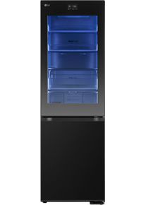 LG K&uuml;hl-/Gefrierkombination "GBG7190CEV", Energieeffizienz: C, silber (schwarz), Rechtsanschlag, K&uuml;hlschr&auml;nke, K&uuml;hl-/Gefrierkombination