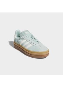 Sneaker adidas originals "GAZELLE BOLD", Damen, Gr. 40, wei&szlig; (ash gr&uuml;n, sanftes wei&szlig;, gum 2), Leder, Synthetik, Schuhe Sneaker
