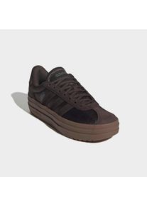 Sneaker adidas Sportswear "VL COURT BOLD", Damen, Gr. 36, aurora coffee, aurora coffee, gum5, Leder, Textil, Schuhe Sneaker, Topseller