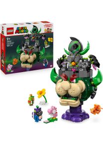 Konstruktionsspielsteine Lego "Prinz Florian & Schloss-Bowser (72042), Lego Super Mario", bunt, Spielbausteine, Kinder, Kunststoff, Konstruktionsspielsteine, Made in Europe