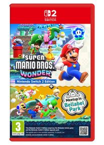 Super Mario Bros. Wonder + Meetup i Bellabel Park - Nintendo Switch 2 - Platformer - PEGI 3