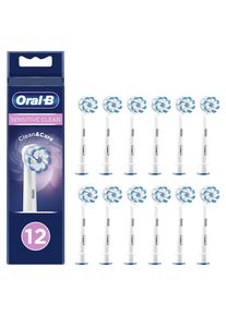 Oral-B B&uuml;rstenk&ouml;pfe Sensitive Clean & Care - White 12 pcs letterbox