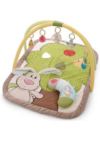 Nici, Baby Gym &raquo;My First Nici Kollektion, 3-D Activity-Decke&laquo; mit Spielkissen Hase und Eule, bunt,