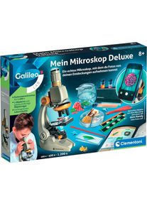 Clementoni , Experimentierkasten &raquo;Galileo, Mein Mikroskop Deluxe&laquo;,