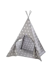 Roba , Spielzelt &raquo;Tipizelt Little Stars&laquo;, grau, Zeltstoff,