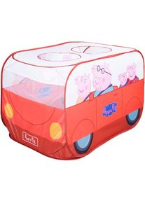 Roba , Spielzelt &raquo;Peppa Pig Pop Up Spielbus&laquo;, rot, Polyester,