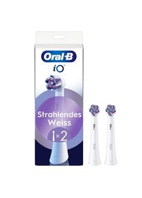 Oral-B, Aufsteckb&uuml;rsten &raquo; iO Strahlendes Weiss&laquo; fortschrittliche Plaque-Entfernung, Poliereins&auml;tze zur Zahnaufhellung, wei&szlig;, VON ZAHN&Auml;RZTEN VERTRAUT: 