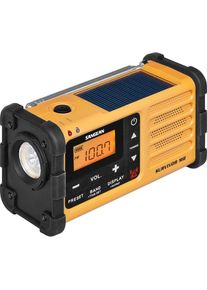Sangean, Notfallradio &raquo;Survivor M8&laquo; ( AM-Tuner FM-Tuner ), gelb, Eingebaute Uhr