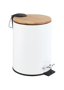 Wenko, Kosmetikeimer &raquo;Toronta&laquo; 3 Liter, BxTxH: 17x21x23,5 cm, wei&szlig;, Metall,