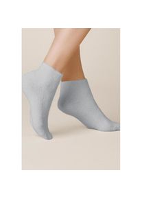 Kunert, Damen, Socken &raquo;Socke Homesocks&laquo;, Lichtgrau 0170, 35-38, Lichtgrau 0170, Kuschel-Optik, weich und w&auml;rmend