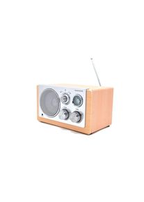 NABO, Radio &raquo;WR 100&laquo; ( AM-Tuner FM-Tuner ), holzfarben/silberfarben,