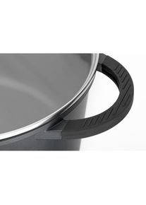 GSW, Kochtopf &raquo;SilcoGuss noir&laquo; 1 Stk. tlg. Aluminiumguss, schwarz,