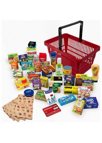 Tanner, Kaufladensortiment &raquo;Kaufladen Korb&laquo; Made in Germany, bunt, Kunststoff, Papier,