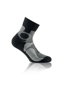 Rohner Socks, Damen, Kurzsocken &raquo;Socken Trekking Quarter 2-er pack 2er Pack&laquo;, Grau, 35-38, Grau, Rohner Basic Unisex Quarter Trekking Socken