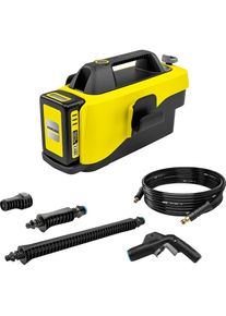 K&auml;rcher K&Auml;RCHER, Akku-Mitteldruckreiniger &raquo;OC 6-18 BATTERY SET&laquo; Akkulaufzeit: max. 12min., Verl&auml;ngerungsrohr: kurz und lang, gelb/schwarz, Kunststoff, 