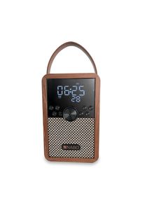 NABO, Radio &raquo;WR 400&laquo; ( ), braun, MicroSD-Speicherkarten-Slot