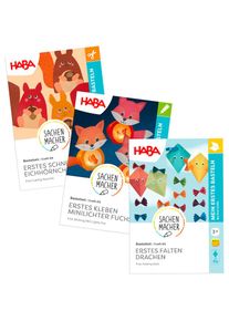 Haba, Kreativset &raquo;3er Bastelsets Erstes Basteln Herbst&laquo;, bunt,