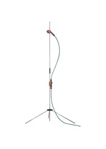 Gardena, Gartendusche &raquo;trio, 960-20&laquo; H&ouml;he stufenlos verstellbar, abnehmbarer Brausekopf, silberfarben, Edelstahl, Kunststoff, Auswahl zwischen zwei 