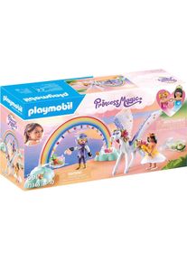 Playmobil , Konstruktions-Spielset &raquo;Himmlischer Pegasus mit Regenbogen (71361), Princess Magic&laquo; Made in Europe, bunt,