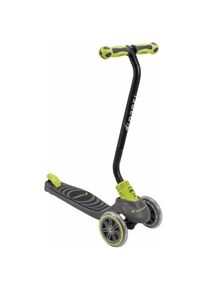 Rebel, Dreiradscooter &raquo;Kickboard City Scooter RIDER&laquo; transparent, grau-gr&uuml;n-schwarz,