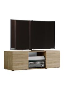 Vcm, Wohnzimmertisch &raquo;Holz TV Lowboard M&ouml;bel Fernsehschrank Lowina&laquo;, Sonoma-Eiche, Sonoma-Eiche