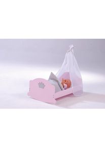 Roba , Puppenwiege &raquo;Prinzessin Sophie&laquo;, rosa,