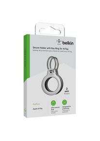 Belkin, Schl&uuml;sselanh&auml;nger &raquo;Secure Holder (2er-Pack)&laquo; 2 Stk., grau, Kunststoff, 2er-Pack in stylischen Farben