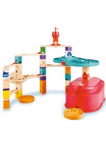 HAPE, Kugelbahn-Bausatz &raquo;Quadrilla, Baukasten Beh&auml;lter Set&laquo;, bunt, Holz, Kunststoff, bunt
