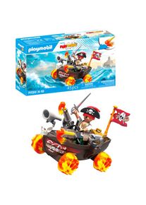 Playmobil , Konstruktions-Spielset &raquo;Rasendes Piratenboot (71720), Funstars&laquo; Made in Europe, bunt,
