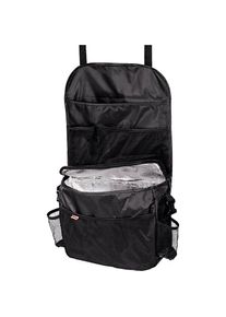 Hama, Auto-R&uuml;ckenlehnentasche &raquo;Automotive Organizer mit Iso-Fach, Schwarz Auto-Organizer&laquo;, schwarz, Polyester, Ideal f&uuml;r lange Autofahrten mit Kindern
