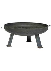 siena GARDEN, Feuerschale &raquo;XXL anthrazit &Oslash; 100 cm&laquo; langlebiges Produkt, Stahl unbehandelt, anthrazit, Stahl, anthrazit