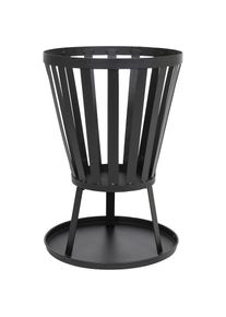 Buschbeck, Feuerkorb &raquo;Oregon&laquo; BxLxH: 35x35x51 cm, schwarz, Eisen, schwarz