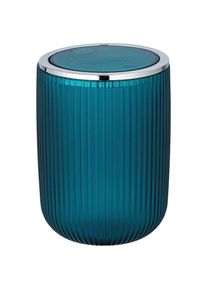 Wenko, Kosmetikeimer &raquo;Agropoli&laquo; mit Schwingdeckel, 2 Liter, petrol, Kunststoff,